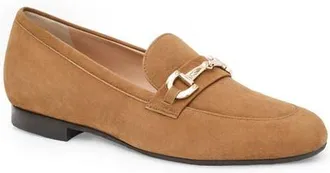 Bruno Magli Lumera Bit Loafer in Cognac Suede at Nordstrom, Size 10.5