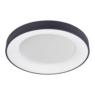 Netlighting Giulia Modern Integrated LED Semi Flush Light 4000K in Black