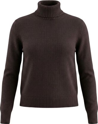 Gran Sasso Truien & Vesten, Dames, Bruin, 2Xs, Ciclista Turtleneck