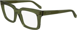 Ferragamo SF2993 320 Transparent Khaki 53mm