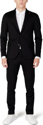 Mulish Buttoned V-Neck Suit