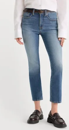 Good American Good Legs High Waist Straight Leg Jeans in Indigo1327 at Nordstrom, Size 00