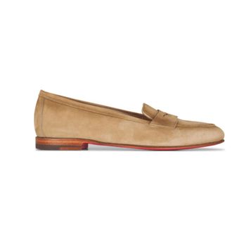 Santoni Dames, Schoenen, Beige, Maat: 39 1/2 EU Suède