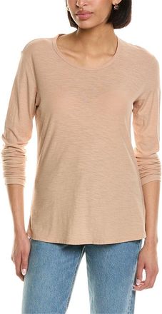 James Perse Crew Neck Long Sleeve T-Shirt