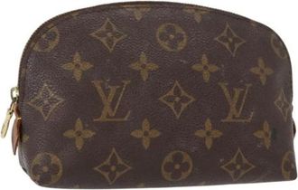 Louis Vuitton Pre-owned Clutches, female, Brown, Size: ONE SIZE Pre-owned Canvas Clutch