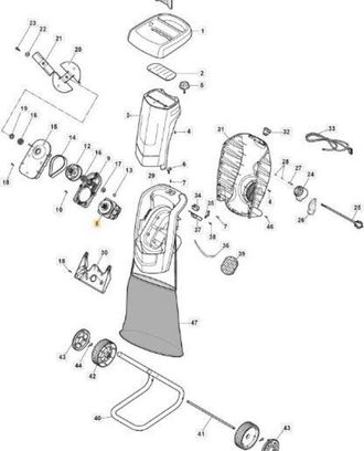 STIGA Sports Motor El&eacute;ctrico Stiga Original - 118802745/0