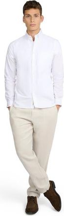 Onia Oxford Long Sleeve Button Down in White at Nordstrom, Size Large