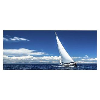 Homemania Sea - Print on Canvas - Multicolor - 100 x 3 x 70 cm
