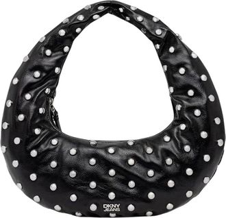 DKNY Dkny, Dames, Tassen, Zwart, Maat: ONE Size Leer