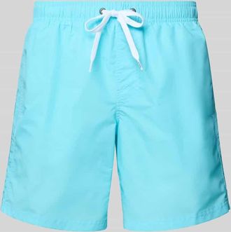 Sundek Badehose mit elastischem Bund Modell UNI SHORTS NEON in Aqua, Gr&ouml;&szlig;e XXL