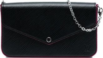 Louis Vuitton 2018 Epi Pochette Felicie crossbodytas - Zwart