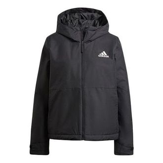 adidas (WMNS) adidas BSC Sturdy Thermal Jacket Asia Sizing Black GN3238