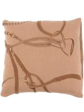 Ralph Lauren Home Gebreid kussen - Bruin