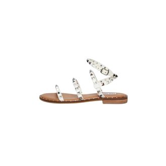 Steve Madden Sandalo con borchie - - Shoes - Donna - Bianco - 37 1/2 EU