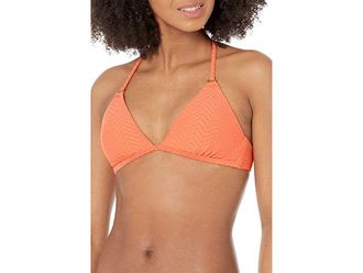 Trina Turk Empire Halter Top Womens Swimwear Papaya : 8, Polyester/Spandex