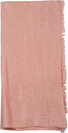PESERICO Accessoires, Dames, Roze, ONE Size, Katoen, Pashmina