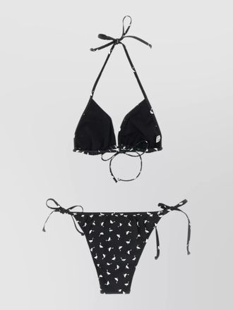Moschino printed bikini