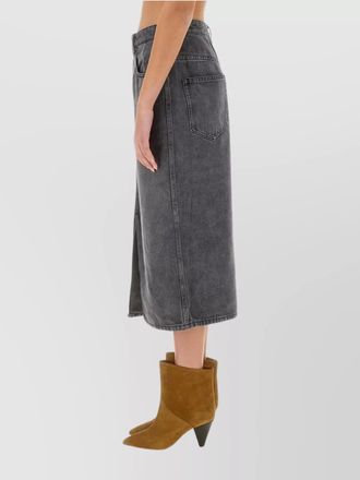 Isabel Marant slit front skirt back pockets