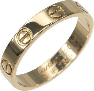 Cartier Yellow Gold Yellow Gold (18K) Band Ring (Pre-Owned)