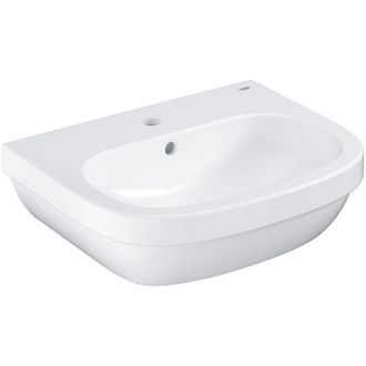 GROHE Euro Ceramic - Lavabo con troppopieno, 55x45 cm, bianco alpino 39336000 - Grohe