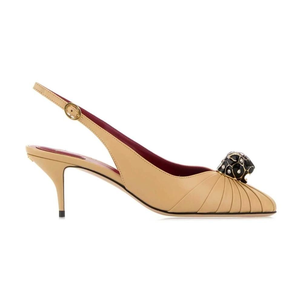 Elashe Escarpins Femme Petit Talon Kitten Heels Slingback Bout Pointu - Chaussures Chic Avec Boucle