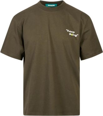 Barrow T-Shirts - Heren - T-shirts - Groen - M - Tops