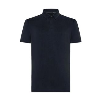 Roberto Ricci Design Polo Shirts, male, Blue, Size: 2XL Polo