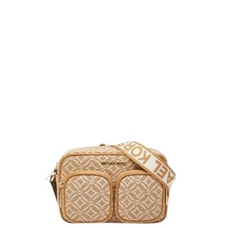 Michael Kors Pre-owned Pouch Shoulder Bag - Dames - Pre-owned - Bruin - Maat: ONE Size Leer