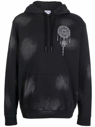 Marcelo Burlon felpa con cappuccio - Nero