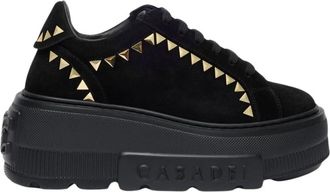 Casadei Nexus Divine Sneaker - Dames - Sneakers - Zwart - 36 1/2 EU - Leer - Schoenen