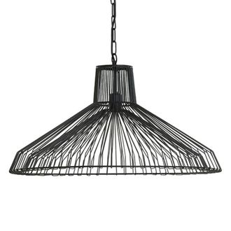 Light & Living L&aacute;mpara Colgante - Kasper - Negro - Metal - &Oslash; - Light&living