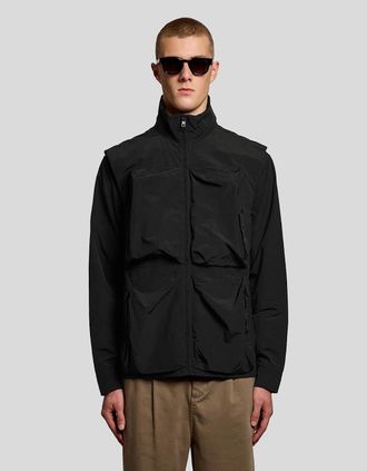 Lyle & Scott Lyle And Scott Mens Lightweight Ripstop Gilet - Size: Regular/34