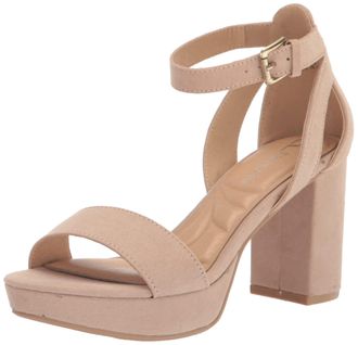 Chinese Laundry Womens Go on 2 Heeled Sandal, Nude Super Sd, 8 UK
