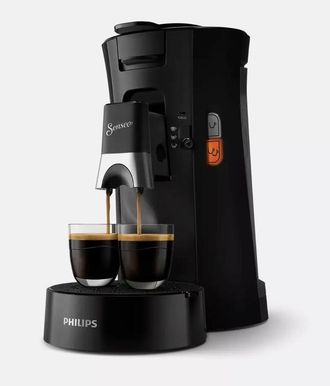 Philips M&aacute;quina De Caf&eacute; Espresso Autom&aacute;tica Philips Senseo Csa230, Color Negro, Modelo Nuevo