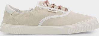 Moncler Vera Leisure Suede Low-Top Sneakers