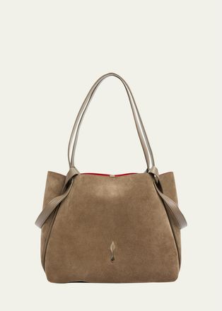 Christian Louboutin Bettina Small Suede Tote Bag
