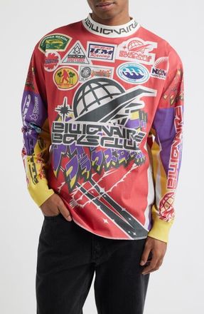 Billionaire Boys Club Pro Long Sleeve Knit T-Shirt in White at Nordstrom, Size Xx-Large