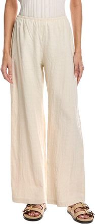 Leset Belle Wide Leg Linen-Blend Pant