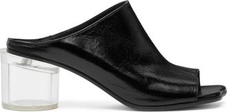 Maison Margiela Heeled Mules - Dames - Muiltjes - Zwart - 38 EU - Schoenen