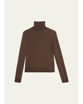 Vince Turtleneck Cashmere-Silk Sweater