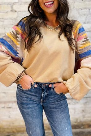 Azura Exchange Tribal Mouwloze Pullover Trui