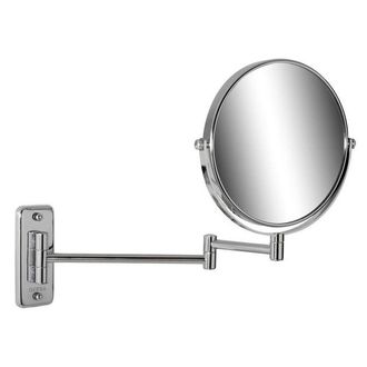 Geesa Mirror Scheerspiegel 2-armig 3x vergrotend &oslash; 200 mm Chroom