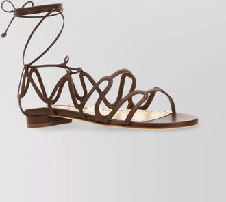 Manolo Blahnik leather sandals