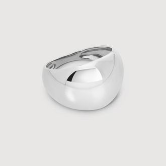 Monica Vinader Sterling Silver Tapered Ring