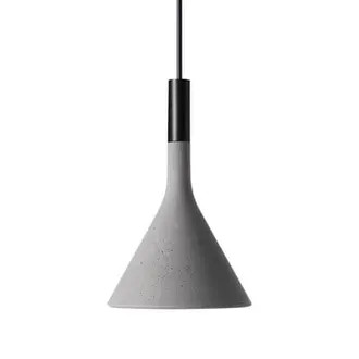 FOSCARINI Pendant Aplomb - Grey - concrete - Designer Paolo Lucidi