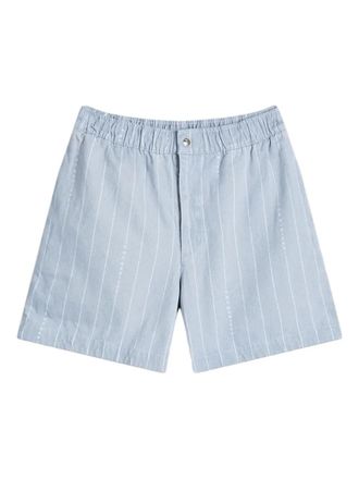 Nike Jordan x A Ma Mani&eacute;re Air Jordan pintstriped shorts - Blue