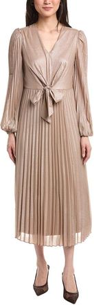Joseph Ribkoff Pleated Wrap Dress