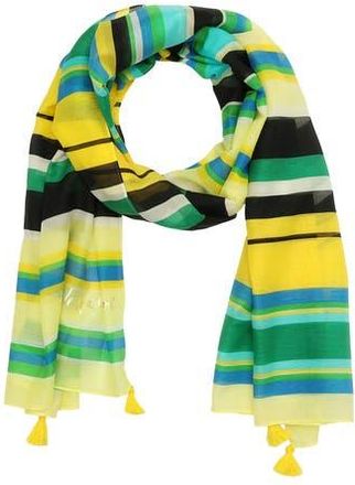 Kate Spade New York sunny stripe cotton & silk oblong scarf in Chrysanthemum at Nordstrom Rack