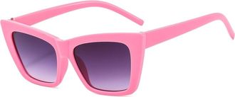 Generic Mens Outdoor Driving Sunglasses Womens Vacation And Commuting Sports Sun Glasses(Pink)