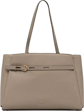 DKNY Borsa tote in pelle - Toni neutri